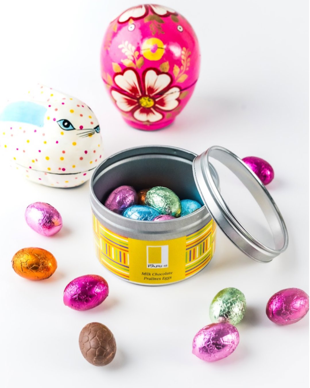 Milk Chocolate Praline Foiled Easter Egg, 166g