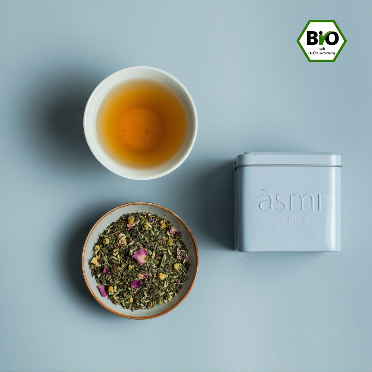 Relaxing Tea with Chamomile & Rose Petals