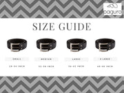Slim Recycled Tyre Vegan Biker Belt