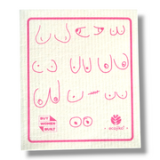 Swedish Dish Cloths | Breast Cancer Awareness Dish Cloths (2 pack)