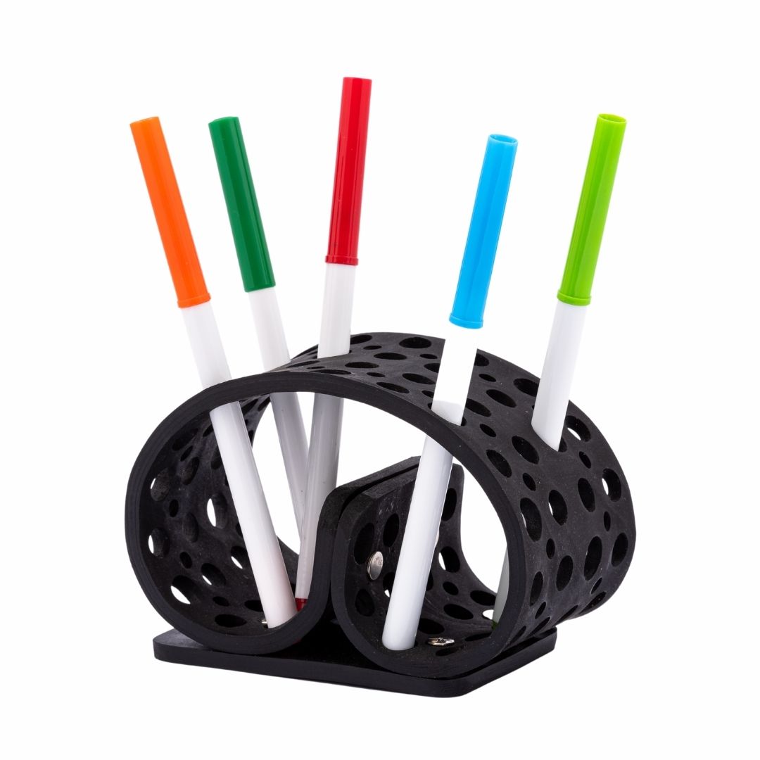 Recycled Rubber Pencil & Pen Holder | Upcycled Desk Organiser