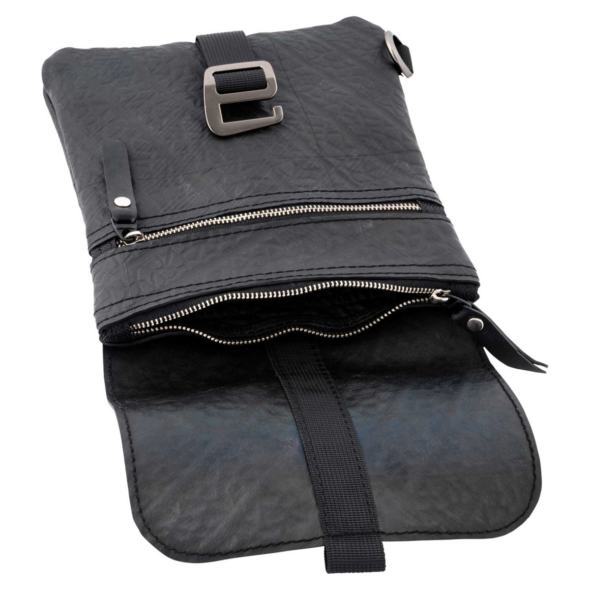 Noma Recycled Rubber Vegan Crossbody Bag