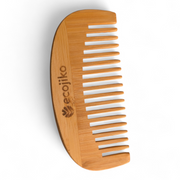 Curved Bamboo Hair Comb