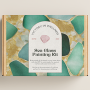 Sea Glass Craft Kit | DIY Coastal Home Decor Painting Kit