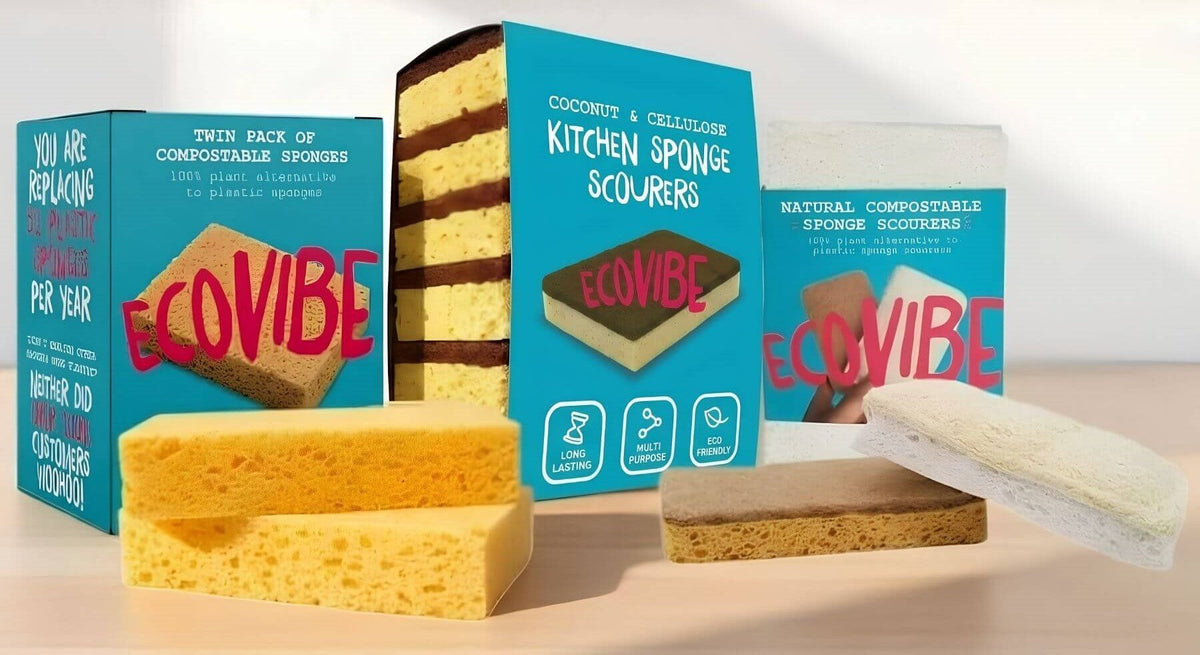 Compostable Sponges (Three Types)