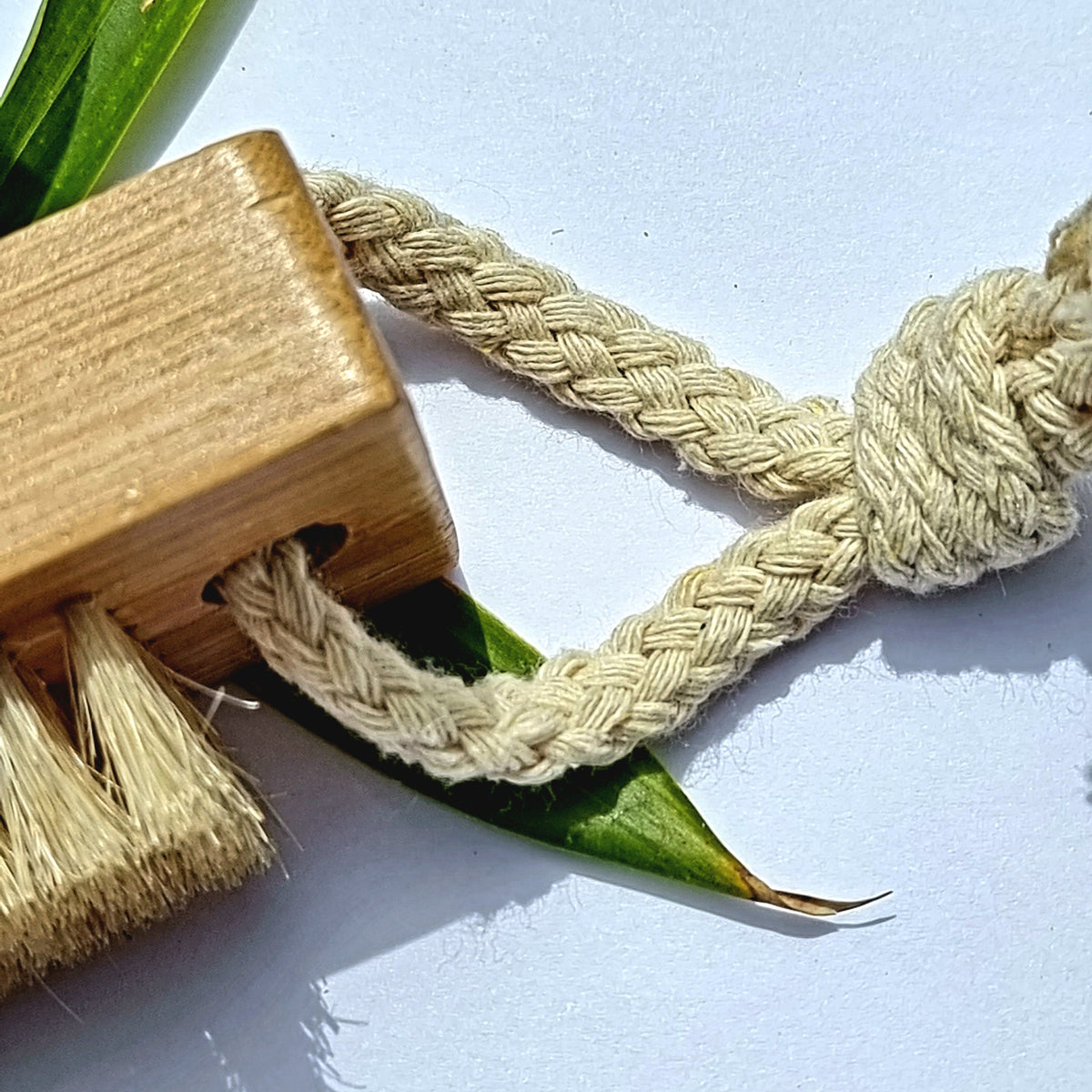 Natural Wooden Nail Brush | Sustainable Bamboo Nail Brush with Natural Bristles