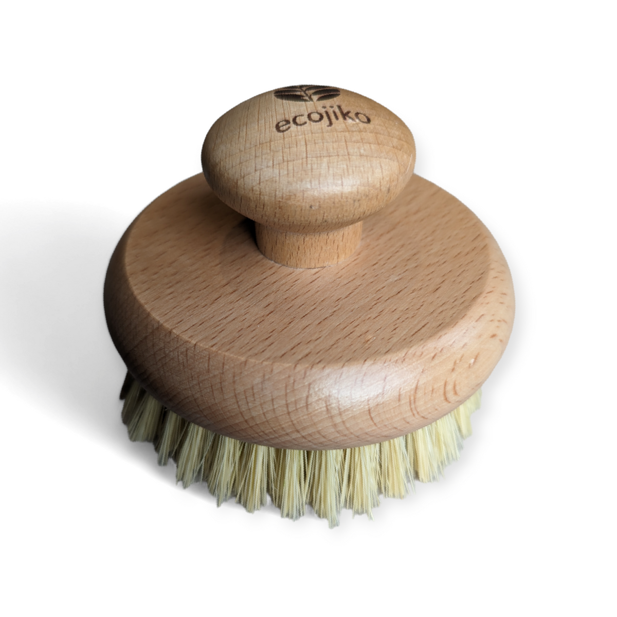 Wooden Exfoliating Dry Body Brush | Natural Beech Wood Beauty Brush
