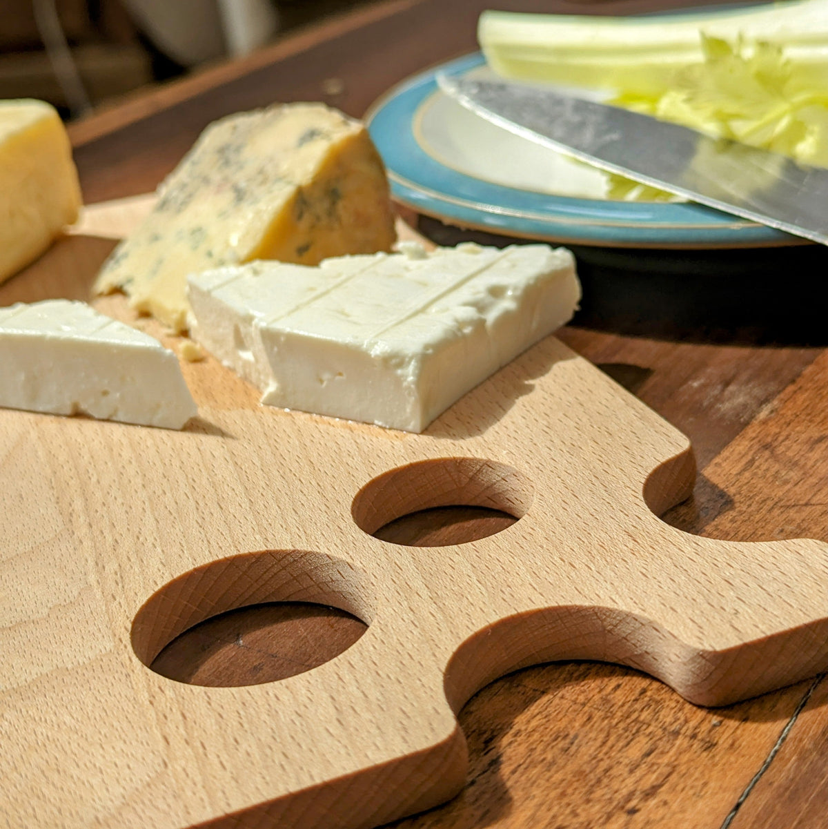 Beech Wood Cheese Board | Sustainable Charcuterie Board