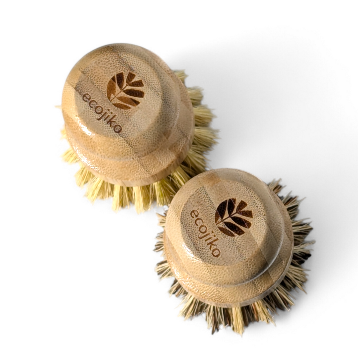 Sustainable Bamboo Pot Scrubbers | Natural Wooden Plant Based Kitchen Washing Up Cleaning Scrubbing Brushes
