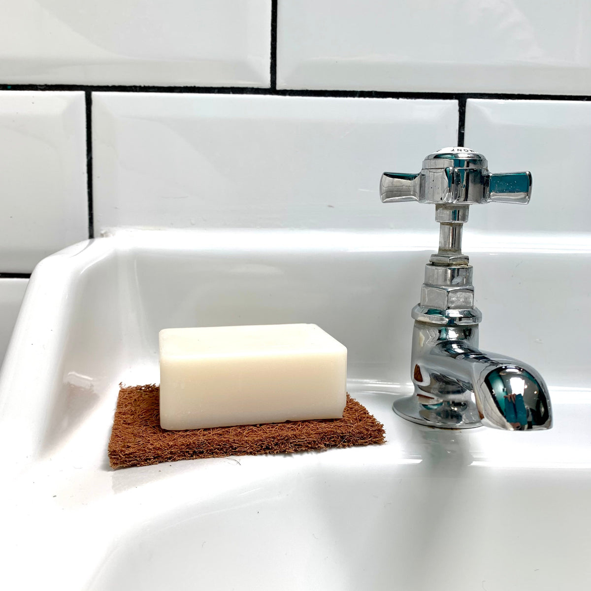 Coconut Coir Soap Rest | Compostable, Set of 2