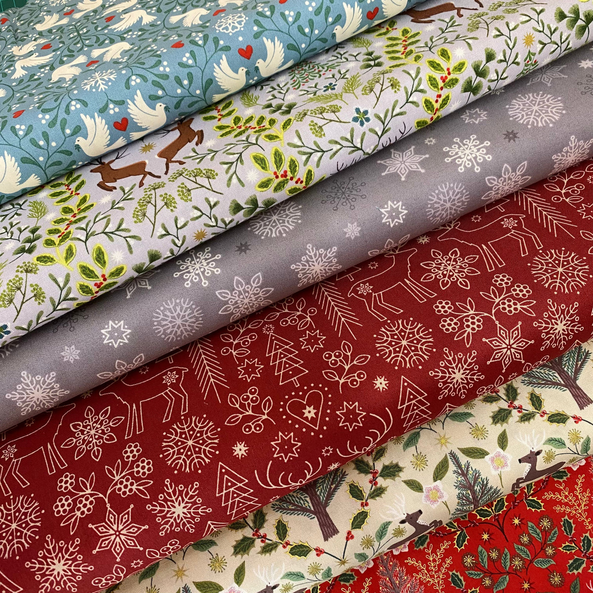 Christmas Cotton Fabric | Quilting & Dressmaking Fat Quarters
