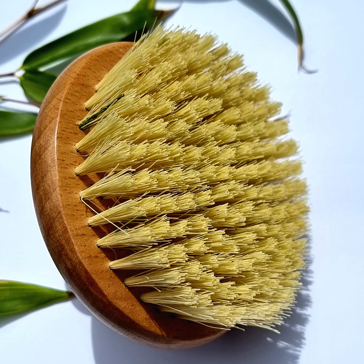 Wooden Exfoliating Dry Body Brush | Natural Beech Wood Beauty Brush